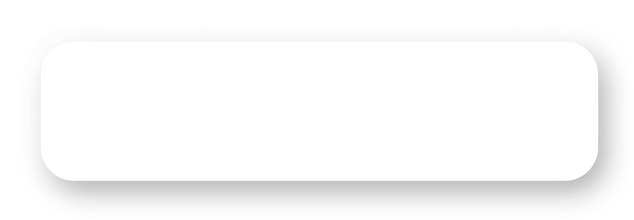 Neumorphic rectangle shape, rounded button, Minimal button with light and shadows.